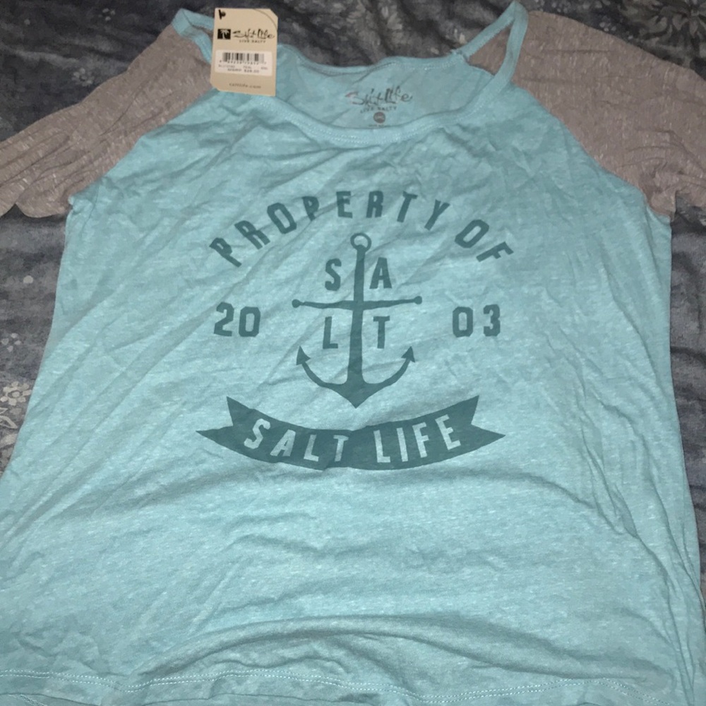 NWT Salt Life 7/8 shirt